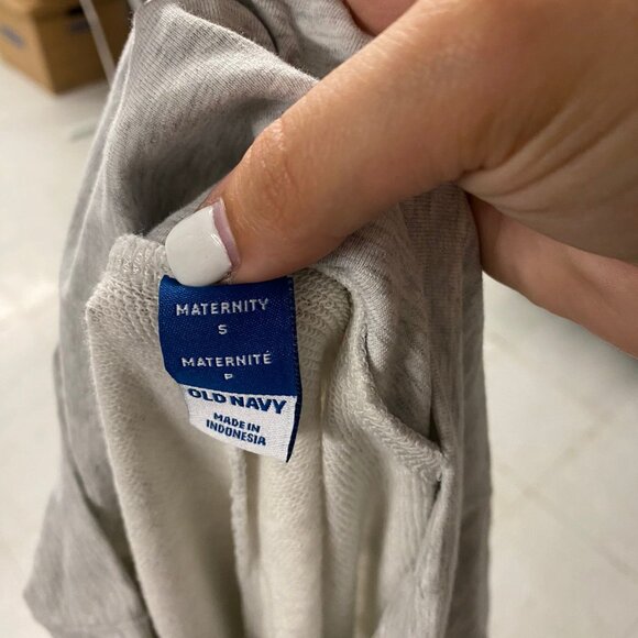 Maternity Grey Joggers - Picture 2 of 2